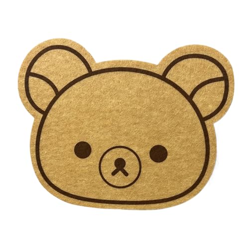 hiwhale 1PC Cartoon Filz Board Kawaii Bär Wand Aufkleber Nachricht Brett Foto Brett Puppen Hänge Brett Wand Heim Dekoration von hiwhale