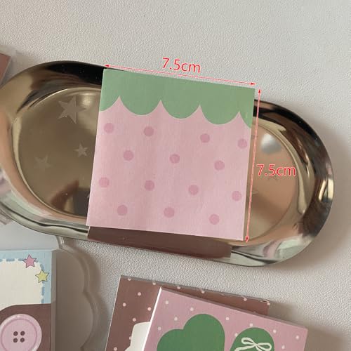 hiwhale 50 Blatt/Pad Vier blättriges Kleeblatt Fisch Kuchen Memo Pad Nicht klebrige Tasche Notebook für Mädchen Portable Leave Nachricht Papier Notizblock hiwhale 50 Blatt/Pad Vier blättriges Kleeblatt Fisch Kuchen Memo Pad Nicht klebrige Tasche Notebook für Mädchen Portable Leave Nachricht Papier Notizblock von hiwhale