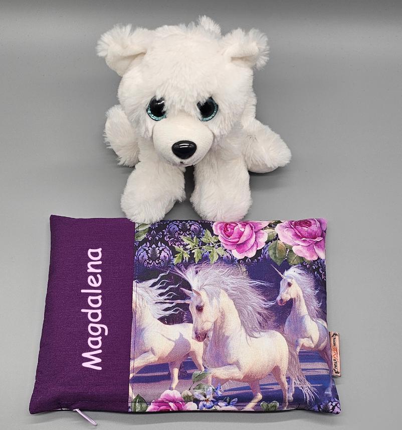 Bio Körnerkissen Personalisierbar Mit Name & Inlett, 2 Größen, Kirschkernkissen, Rapskissen, Dinkelkissen, Wärmekissen, Einhörner + Rosen Bio Körnerkissen Personalisierbar Mit Name & Inlett, 2 Größen, Kirschkernkissen, Rapskissen, Dinkelkissen, Wärmekissen, Einhörner + Rosen von hoamARTgfuehl
