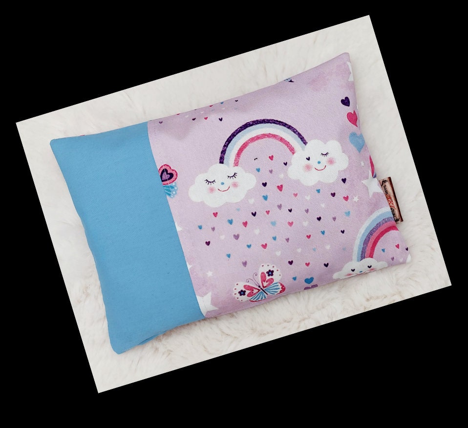 Bio Körnerkissen Personalisierbar Mit Name & Inlett, 2 Größen Kirschkernkissen Rapskissen Dinkelkissen Wärmekissen, Regenbogen Wolken Sterne Bio Körnerkissen Personalisierbar Mit Name & Inlett, 2 Größen Kirschkernkissen Rapskissen Dinkelkissen Wärmekissen, Regenbogen Wolken Sterne von hoamARTgfuehl
