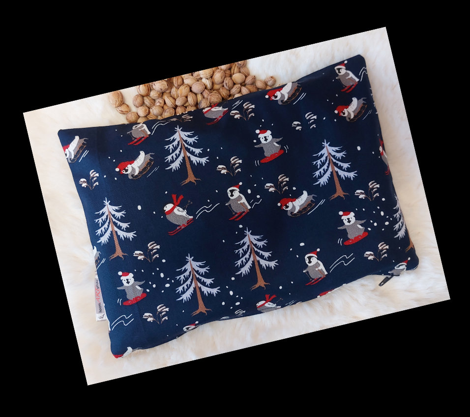 Körnerkissen Mit Inlett, Viele Motive, 2 Größen, Kirschkernkissen, Rapskissen, Dinkelkissen Wärmekissen, Pinguine, Weihnachten, Winter Körnerkissen Mit Inlett, Viele Motive, 2 Größen, Kirschkernkissen, Rapskissen, Dinkelkissen Wärmekissen, Pinguine, Weihnachten, Winter von hoamARTgfuehl