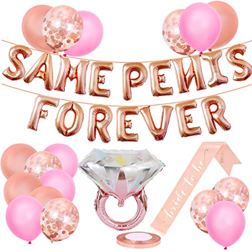 hocadon Jga Deko Frauen, Junggesellinnenabschied Deko, mit Bride to Be Schärpe, mit Ballon für Polterabend Frauen, Bridal Shower, Abschied Party hocadon Jga Deko Frauen, Junggesellinnenabschied Deko, mit Bride to Be Schärpe, mit Ballon für Polterabend Frauen, Bridal Shower, Abschied Party von hocadon