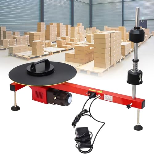 hocvseo Elektrische Stretch-Film-Verpackungsmaschine, Stretch-Film-Spender Für Innerhalb Von 70cm Film, 40cm Drehteller-Durchmesser, 30rpm Elektrische Paletten-Verpackungsmaschine, Für Fabrik hocvseo Elektrische Stretch-Film-Verpackungsmaschine, Stretch-Film-Spender Für Innerhalb Von 70cm Film, 40cm Drehteller-Durchmesser, 30rpm Elektrische Paletten-Verpackungsmaschine, Für Fabrik von hocvseo