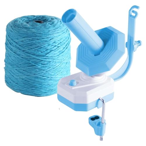 hocvseo Elektrischer Garnballwickler, Automatischer Garnwickler, Fadenwickler, 10oz Große Kapazität, Stufenlose Geschwindigkeit, Wiederverwendbar, Effizient, Für Häkeln, Häkel-Liebhaber hocvseo Elektrischer Garnballwickler, Automatischer Garnwickler, Fadenwickler, 10oz Große Kapazität, Stufenlose Geschwindigkeit, Wiederverwendbar, Effizient, Für Häkeln, Häkel-Liebhaber von hocvseo