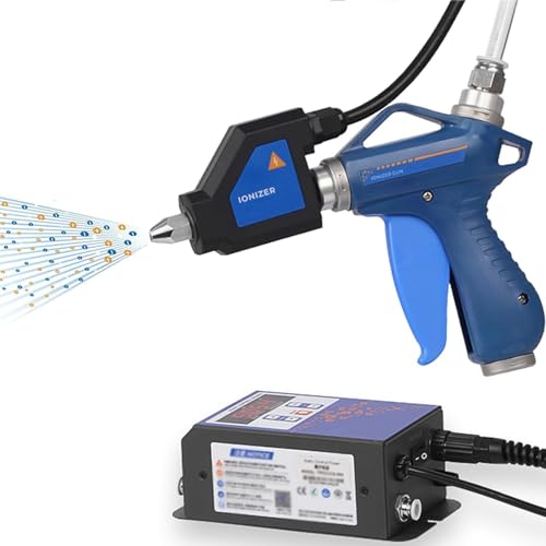 hocvseo Ionisierende Luftpistole, Antistatische Staubentfernungspistole, Industrieller Statischer Eliminator, Mit Hochspannungsgenerator, Schnelle Eliminierung, Für Elektronische Reparaturen hocvseo Ionisierende Luftpistole, Antistatische Staubentfernungspistole, Industrieller Statischer Eliminator, Mit Hochspannungsgenerator, Schnelle Eliminierung, Für Elektronische Reparaturen von hocvseo