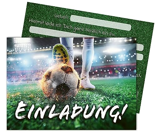 14 Einladungskarten zum Geburtstag für Teens und Fußball-Fans. Qualitätsdruck zum Geburtstag, für Feiern, Partys und für besondere Anlässe. 14 Einladungskarten zum Geburtstag für Teens und Fußball-Fans. Qualitätsdruck zum Geburtstag, für Feiern, Partys und für besondere Anlässe. von hoffnungsart