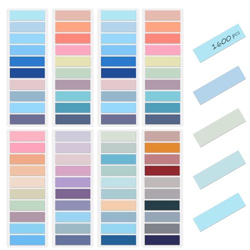 1600 Stück Seitenmarker Selbstklebend, 8 Set 6 Stile Sticky Notes,Haftnotizen Tabs,Farbe Klebezettel Klein,kleine selbstklebende Haftnotizen Für Seitenmarkierung Lesezeichen 1600 Stück Seitenmarker Selbstklebend, 8 Set 6 Stile Sticky Notes,Haftnotizen Tabs,Farbe Klebezettel Klein,kleine selbstklebende Haftnotizen Für Seitenmarkierung Lesezeichen von home harbor