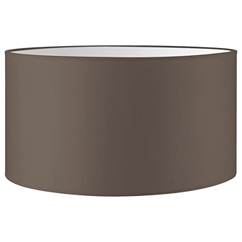 Home Sweet Home Moderner Lampenschirm Bling | Zylinder |50/50/25cm | Taupe | Stoff-Lampenschirm aus Baumwolle | für E27 Lampenfassung | RoHS-geprüft | geeignet für Pendelleuchte von home sweet home collection