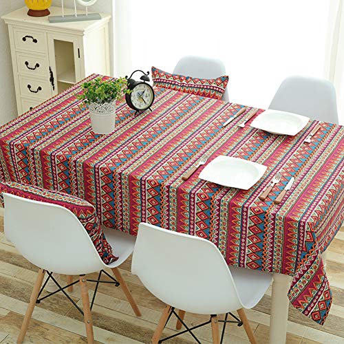 Table Cloth Tischdecke wasserabweisend Tischdecken Esstisch Abdeckung Waschbar Tisch Tuch Outdoor Tisch Tuch Abwischbar Tisch Abdeckung 140X180,red Table Cloth Tischdecke wasserabweisend Tischdecken Esstisch Abdeckung Waschbar Tisch Tuch Outdoor Tisch Tuch Abwischbar Tisch Abdeckung 140X180,red von hongyupu
