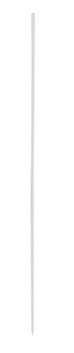 Fiberglaspfahl, 115cm, 10mm Durchmesser, weiss von horizont