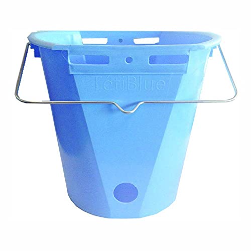 Horizont 38120009601 TETIBLUE Kunststoff Kälbertränkeimer ohne Zubehoer, Blau, 8 Liter Horizont 38120009601 TETIBLUE Kunststoff Kälbertränkeimer ohne Zubehoer, Blau, 8 Liter von horizont