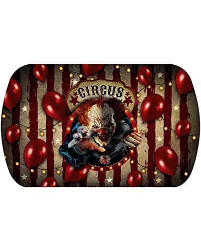 Horrorclown Circus Tablett als Halloween Tischdeko von horror-shop