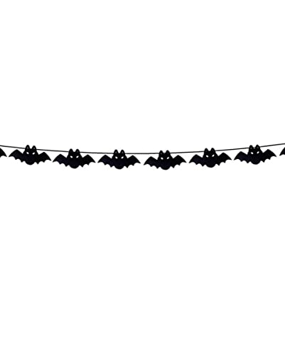 horror-shop Halloween Fledermaus Girlande als kinderfreundliche Dekoration 3m horror-shop Halloween Fledermaus Girlande als kinderfreundliche Dekoration 3m von Horror-Shop