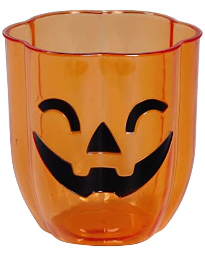 horror-shop Halloween Pumpkin Kürbis Kunststoff Becher für Groß & Klein horror-shop Halloween Pumpkin Kürbis Kunststoff Becher für Groß & Klein von Horror-Shop