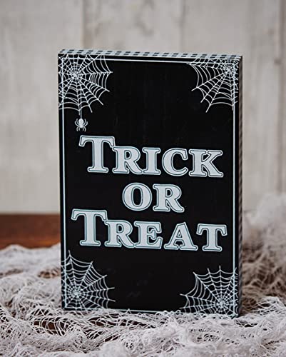 horror-shop Halloween Trick or Treat Block Aufsteller als Dekoration horror-shop Halloween Trick or Treat Block Aufsteller als Dekoration von Horror-Shop