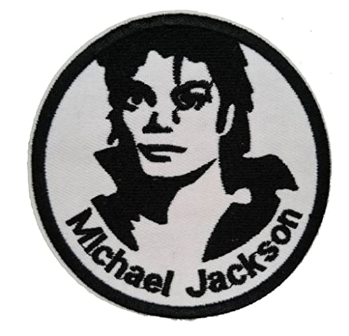 Hotrodspirit Aufnäher zum Aufbügeln, Michael Jackson Pop Rock, 8,5 cm von hotrodspirit