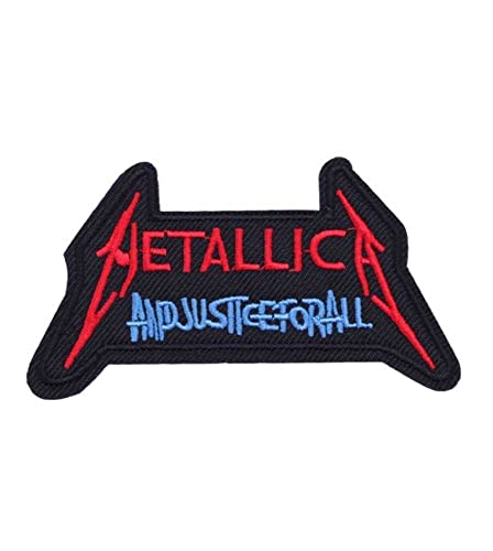 hotrodspirit - Aufnäher Metallica and Justice for All 9,5 x 5,5 cm Rock Roll von hotrodspirit