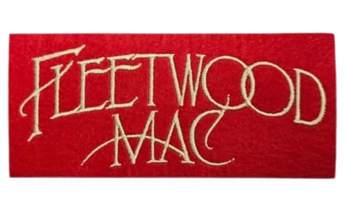 hotrodspirit Aufnäher zum Aufbügeln, Fleetwood Mac, rechteckig, rot, 12,5 x 5,5 cm hotrodspirit Aufnäher zum Aufbügeln, Fleetwood Mac, rechteckig, rot, 12,5 x 5,5 cm von hotrodspirit