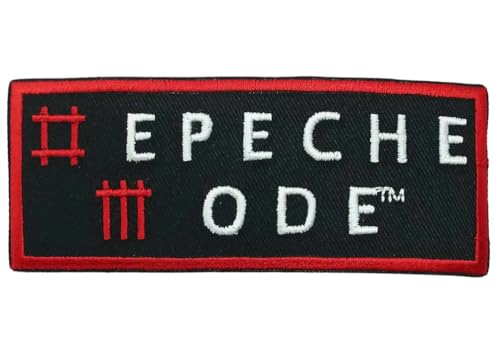 hotrodspirit - Patch Depeche Mode Gruppe New vawe10 x 4 cm zum Aufbügeln, Rock von hotrodspirit