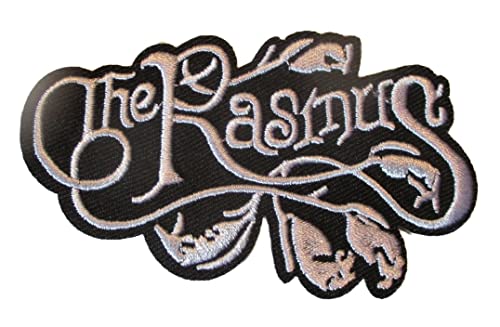 hotrodspirit - Patch der Gruppe The Rasmus schwarz und weiß 9 x 5 cm Aufnäher zum Aufbügeln Rock Roll von hotrodspirit