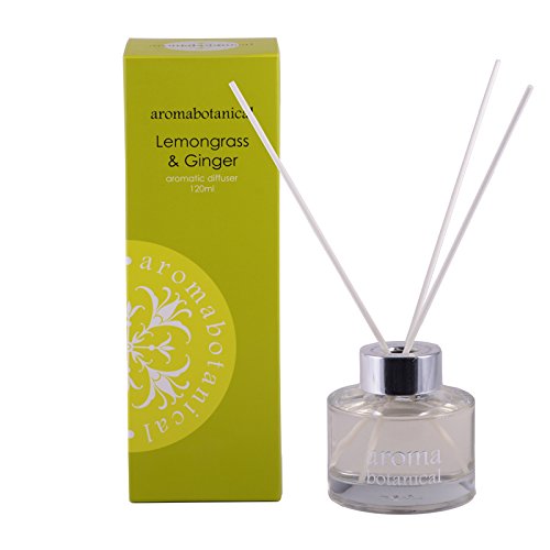 houseproud Botanical Duftdiffusor aus ätherischen Duftölen (grün: Lemongras and Ginger) von houseproud