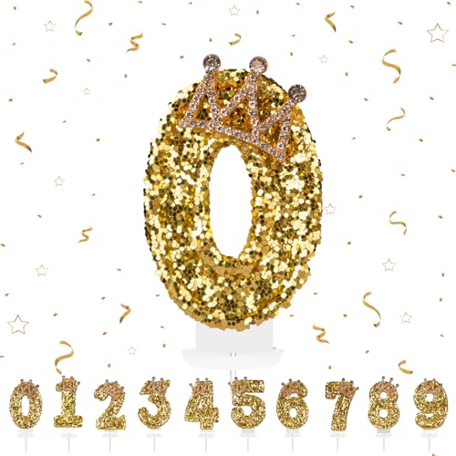Geburtstagskerzen Krone Zahlen 0, Geburtstag gold Kerzen 0 Zahlen förmige Kerze, 3D Tortendeko, kuchen Dekoration für Geburtstag Party, Hochzeiten, Firmenfeiern, Jubiläen, Birthday Candle Nummer Geburtstagskerzen Krone Zahlen 0, Geburtstag gold Kerzen 0 Zahlen förmige Kerze, 3D Tortendeko, kuchen Dekoration für Geburtstag Party, Hochzeiten, Firmenfeiern, Jubiläen, Birthday Candle Nummer von hpnparty