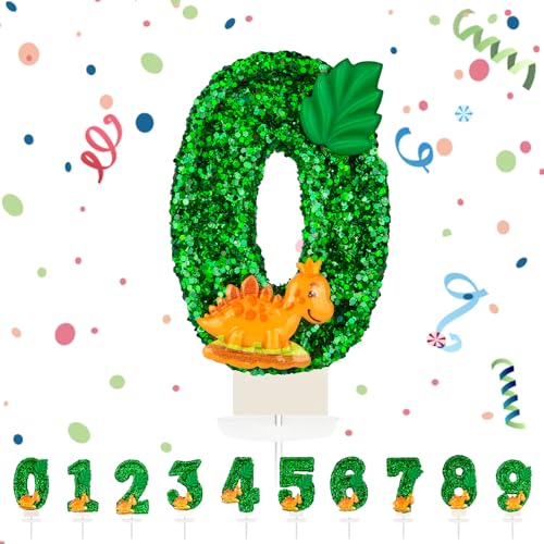 Geburtstagskerzen Zahlen, Dinosaurier Geburtstag Kerzen 0, Zahlenförmige Kerze, 3D Tortendeko, kuchen Dekoration für Geburtstag Party, Hochzeiten, Firmenfeiern, Jubiläen, Birthday Candle Nummer Geburtstagskerzen Zahlen, Dinosaurier Geburtstag Kerzen 0, Zahlenförmige Kerze, 3D Tortendeko, kuchen Dekoration für Geburtstag Party, Hochzeiten, Firmenfeiern, Jubiläen, Birthday Candle Nummer von hpnparty