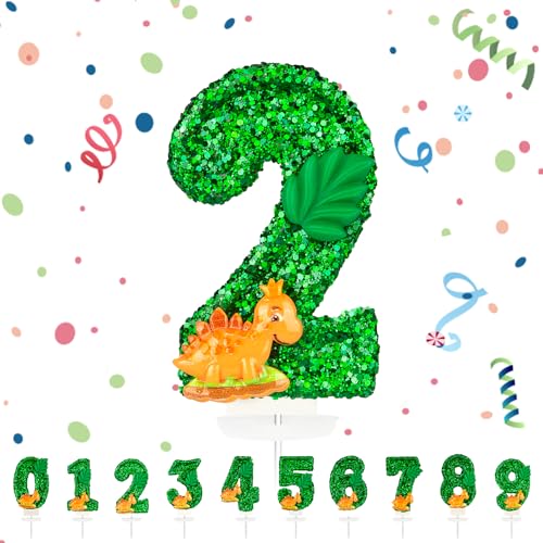 Geburtstagskerzen Zahlen, Dinosaurier Geburtstag Kerzen 2, Zahlenförmige Kerze, 3D Tortendeko, kuchen Dekoration für Geburtstag Party, Hochzeiten, Firmenfeiern, Jubiläen, Birthday Candle Nummer Geburtstagskerzen Zahlen, Dinosaurier Geburtstag Kerzen 2, Zahlenförmige Kerze, 3D Tortendeko, kuchen Dekoration für Geburtstag Party, Hochzeiten, Firmenfeiern, Jubiläen, Birthday Candle Nummer von hpnparty