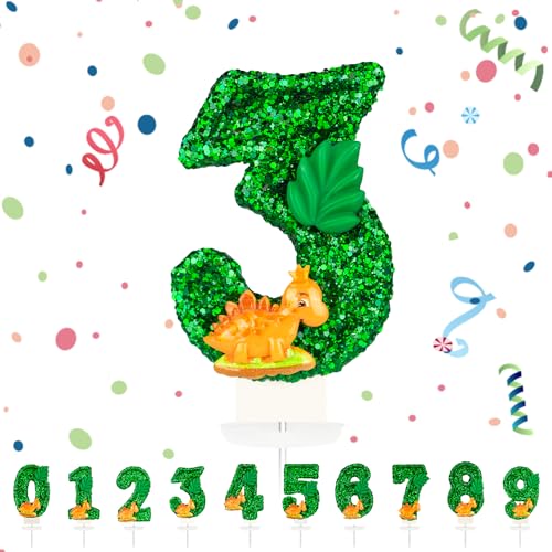 Geburtstagskerzen Zahlen, Dinosaurier Geburtstag Kerzen 3, Zahlenförmige Kerze, 3D Tortendeko, kuchen Dekoration für Geburtstag Party, Hochzeiten, Firmenfeiern, Jubiläen, Birthday Candle Nummer Geburtstagskerzen Zahlen, Dinosaurier Geburtstag Kerzen 3, Zahlenförmige Kerze, 3D Tortendeko, kuchen Dekoration für Geburtstag Party, Hochzeiten, Firmenfeiern, Jubiläen, Birthday Candle Nummer von hpnparty