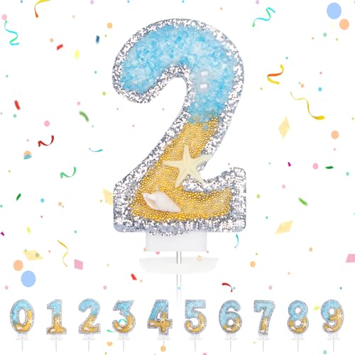 Geburtstagskerzen Zahlen, Meerjungfrau Geburtstag Kerzen 2, Zahlenförmige Kerze, 3D Tortendeko, kuchen Dekoration für Geburtstag Party, Hochzeiten, Firmenfeiern, Jubiläen, Birthday Candle Nummer Geburtstagskerzen Zahlen, Meerjungfrau Geburtstag Kerzen 2, Zahlenförmige Kerze, 3D Tortendeko, kuchen Dekoration für Geburtstag Party, Hochzeiten, Firmenfeiern, Jubiläen, Birthday Candle Nummer von hpnparty