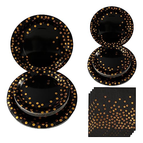hpnparty Partygeschirr partygeschirr Happy Birthday partygeschirr Set partygeschirr Happy Birthday partygeschirr Set Schwarz gold pappteller for 25Gäste geburtstag partygeschirr Aus 100% Papier hpnparty Partygeschirr partygeschirr Happy Birthday partygeschirr Set partygeschirr Happy Birthday partygeschirr Set Schwarz gold pappteller for 25Gäste geburtstag partygeschirr Aus 100% Papier von hpnparty