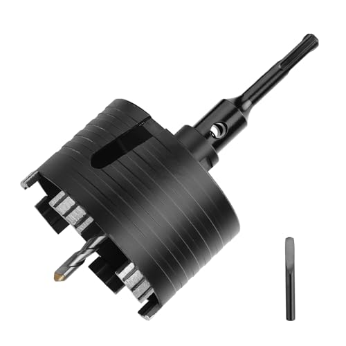 Bohrkrone 115mm mit M16-Aufnahme,SDS Plus Adapter 110mm für Mauerwerk, Kalksandstein,Ziegel,Stein,Put Bohrkrone 115mm mit M16-Aufnahme,SDS Plus Adapter 110mm für Mauerwerk, Kalksandstein,Ziegel,Stein,Put von hsawbit