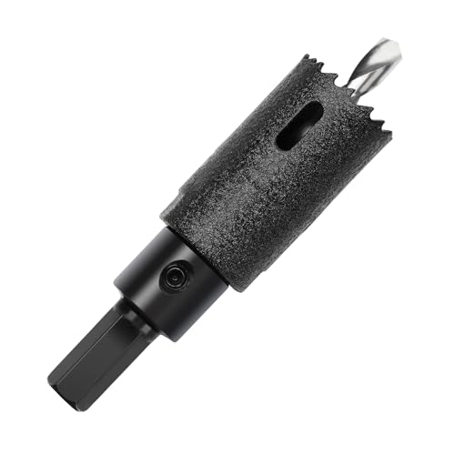 HSAWBIT HSS Bimetall-Lochsäge, 19 mm, M42, schneller Schnitt, extra Kobalt-Lochschneider, 45 mm Schnitttiefe, für Edelstahl, Baublech, Holz, Kunststoff, verschiedene Materialien HSAWBIT HSS Bimetall-Lochsäge, 19 mm, M42, schneller Schnitt, extra Kobalt-Lochschneider, 45 mm Schnitttiefe, für Edelstahl, Baublech, Holz, Kunststoff, verschiedene Materialien von hsawbit