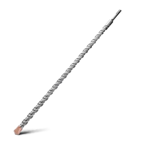 HSAWBIT SDS-Mauerwerkbohrer, 22 mm x 600 mm, lang, Wolframkarbid-Spitze, SDS-Plus-Schaft, für Mauerstein, Beton, Ziegel HSAWBIT SDS-Mauerwerkbohrer, 22 mm x 600 mm, lang, Wolframkarbid-Spitze, SDS-Plus-Schaft, für Mauerstein, Beton, Ziegel von hsawbit