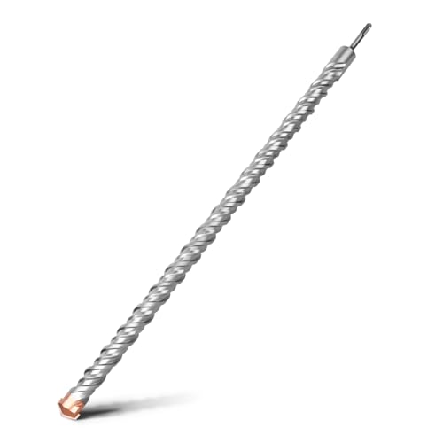 HSAWBIT SDS-Mauerwerkbohrer, 35 mm x 800 mm, lang, Wolframkarbid-Spitze, SDS-Plus-Schaft, für Mauerstein, Beton, Ziegel HSAWBIT SDS-Mauerwerkbohrer, 35 mm x 800 mm, lang, Wolframkarbid-Spitze, SDS-Plus-Schaft, für Mauerstein, Beton, Ziegel von hsawbit