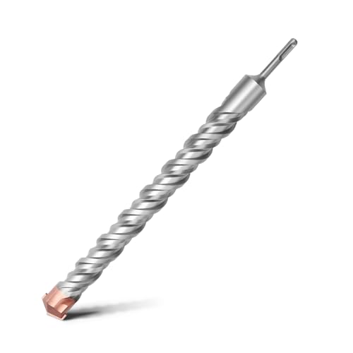 HSAWBIT SDS-Mauerwerkbohrer, 40 mm x 460 mm, lang, Wolframkarbid-Spitze, SDS-Plus-Schaft, für Mauerstein, Beton, Ziegel von hsawbit