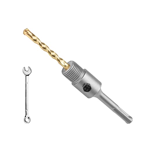 SDS PLUS Schaft Verlängerung Aufnahmeschaft für Bohrkronen,110mm Länge,mit M22 Gewinde,inklusive Zentrierbohrer SDS PLUS Schaft Verlängerung Aufnahmeschaft für Bohrkronen,110mm Länge,mit M22 Gewinde,inklusive Zentrierbohrer von hsawbit