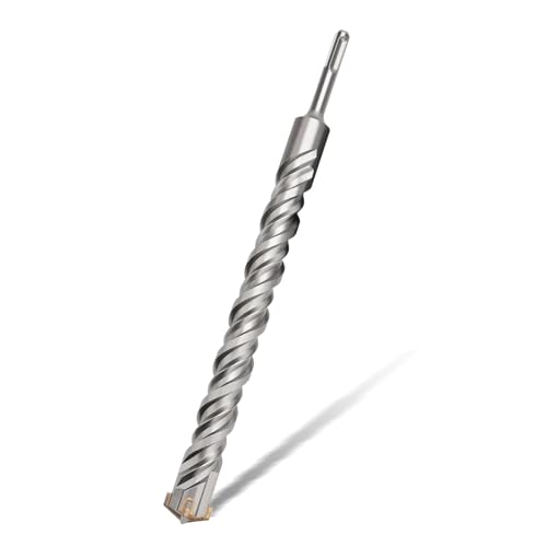 SDS Plus Bohrer 14 x 310mm,Hammerbohrer mit 4 Hartmetall Schneiden,Betonbohrer Ideal zum Bohren in Stein, Beton, Naturstein, Ziegelmauer SDS Plus Bohrer 14 x 310mm,Hammerbohrer mit 4 Hartmetall Schneiden,Betonbohrer Ideal zum Bohren in Stein, Beton, Naturstein, Ziegelmauer von hsawbit