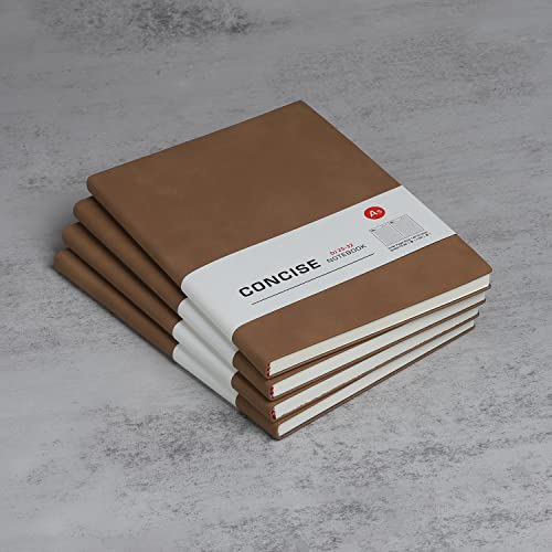 huaao Notizbuch A5 liniertes Leder 4er Pack Hardcover Notizbücher mit Hochwertigem Dickem Journal Notizbücher Klassisches Notizblock für Schreiben, Büro, Schule, Geschäft 14,5 * 21 cm, Braun huaao Notizbuch A5 liniertes Leder 4er Pack Hardcover Notizbücher mit Hochwertigem Dickem Journal Notizbücher Klassisches Notizblock für Schreiben, Büro, Schule, Geschäft 14,5 * 21 cm, Braun von huaao
