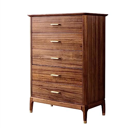 Kommode für Schlafzimmer- Kommode mit 5 Schubladen for Schlafzimmer, große Kapazität, 5 Schubladen, Kommode, Nachttisch, Schubladenschrank aus massivem Holz, Aufbewahrung mit Messinggriff Kommode Kommode für Schlafzimmer- Kommode mit 5 Schubladen for Schlafzimmer, große Kapazität, 5 Schubladen, Kommode, Nachttisch, Schubladenschrank aus massivem Holz, Aufbewahrung mit Messinggriff Kommode von huanglyc-232