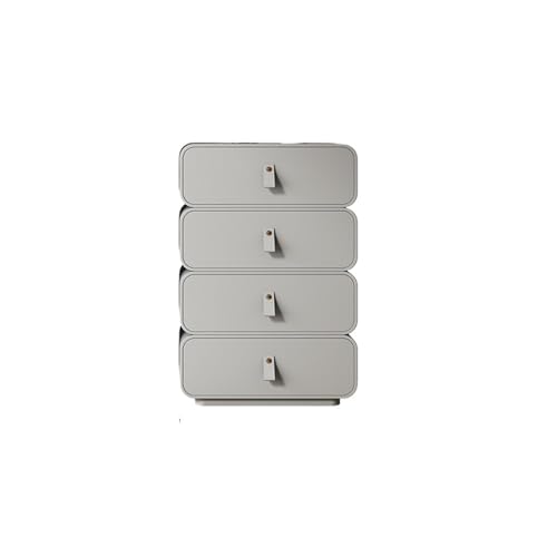 huanglyc-232 Kommode für Schlafzimmer- Kommode, Aufbewahrungsschrank, Holz-Schlafzimmer-Aufbewahrungsschrank, Schrankeinheit for Schlafzimmer, Wohnzimmer Kommode(Light Grey,60 * 40 * 95cm) von huanglyc-232