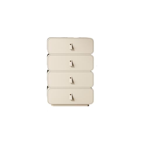 huanglyc-232 Kommode für Schlafzimmer- Kommode, Aufbewahrungsschrank, Holz-Schlafzimmer-Aufbewahrungsschrank, Schrankeinheit for Schlafzimmer, Wohnzimmer Kommode(Weiß,60 * 40 * 95cm) von huanglyc-232
