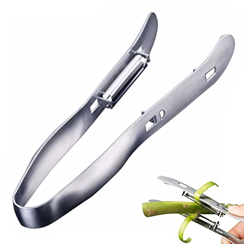 huiba 2 Gemüseschäler für Obst, rutschfester Griff, langlebig, Karotten mit ergonomischem Griff für Sicherheit und Kontrolle, sichere Kartoffeln von huiba