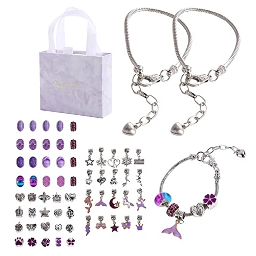 huiba 2 Set zur Herstellung von Armbändern zum Selbermachen, bunte Perlen für Freundschaftsarmbänder, zur Herstellung von Armbändern mit Perlen für Anfänger, Geschenke für Schmuck huiba 2 Set zur Herstellung von Armbändern zum Selbermachen, bunte Perlen für Freundschaftsarmbänder, zur Herstellung von Armbändern mit Perlen für Anfänger, Geschenke für Schmuck von huiba