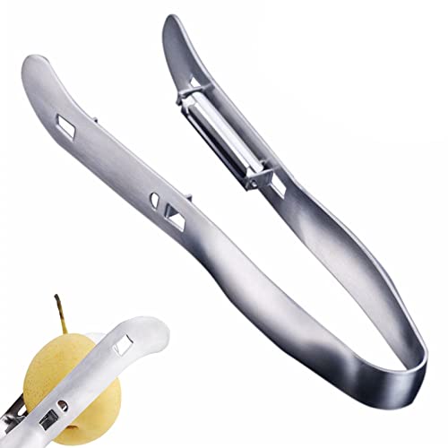 huiba 4 – für Obst und | Karotten mit ergonomischem Griff für Sicherheit und Kontrolle, sichere Konstruktion von huiba