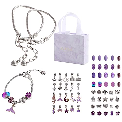 huiba 5-teiliges Set zur Herstellung von Charm-Armbändern – Armbänder zur Schmuckherstellung, Kit zur Herstellung von Charm-Armbändern für Mädchen, Schmuckgeschenke huiba 5-teiliges Set zur Herstellung von Charm-Armbändern – Armbänder zur Schmuckherstellung, Kit zur Herstellung von Charm-Armbändern für Mädchen, Schmuckgeschenke von huiba
