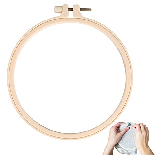 huiba Kreuzstich-Ring – Kreuz, runde Ringe für Stickerei aus Bambus, extra große Kreise, Kreuzstich für Handstickerei huiba Kreuzstich-Ring – Kreuz, runde Ringe für Stickerei aus Bambus, extra große Kreise, Kreuzstich für Handstickerei von huiba