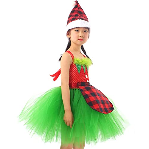 huiba Weihnachten für Mädchen, Netzstoff, Elf, Festival, Party, Hochzeit, Weihnachtskleid für Babys und kleine Mädchen huiba Weihnachten für Mädchen, Netzstoff, Elf, Festival, Party, Hochzeit, Weihnachtskleid für Babys und kleine Mädchen von huiba