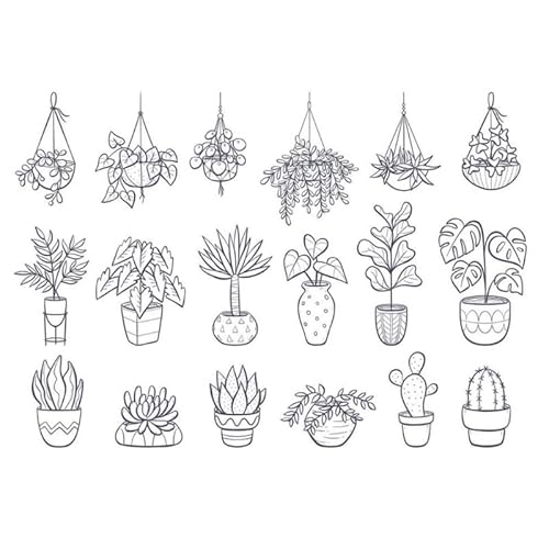 huiouer Blumentopf Klare Stempel Vintage Silikonsiegel Für DIY Scrapbooking Kartenherstellung Prägung Dekoration Gummistempel Klarer Stempel huiouer Blumentopf Klare Stempel Vintage Silikonsiegel Für DIY Scrapbooking Kartenherstellung Prägung Dekoration Gummistempel Klarer Stempel von huiouer