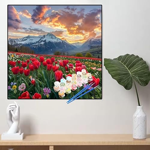 Malen Nach Zahlen Berg Malen Nach Zahlen Erwachsene Blume Painting by Numbers Adult,DIY Handgemalt Ölgemälde set Mit Pinsel/Acrylpigment,Farbe Leinwand Bastelset,Home Dekor Geschenke 100x100cm YL725 Malen Nach Zahlen Berg Malen Nach Zahlen Erwachsene Blume Painting by Numbers Adult,DIY Handgemalt Ölgemälde set Mit Pinsel/Acrylpigment,Farbe Leinwand Bastelset,Home Dekor Geschenke 100x100cm YL725 von huuyaofaa